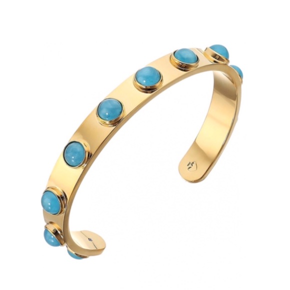Kate Spade • Tag Along Cuff Bracelet • Turquoise - Picture 2 of 4
